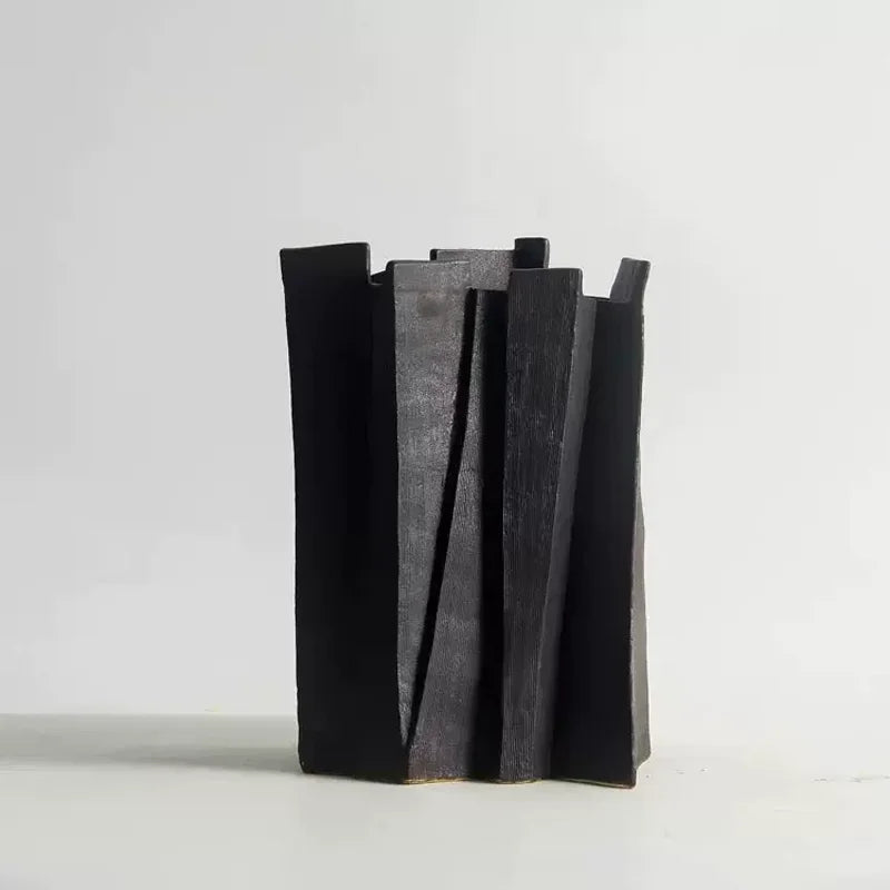 Irregular Sculptural Art Vase | Large Luxury Statement Décor