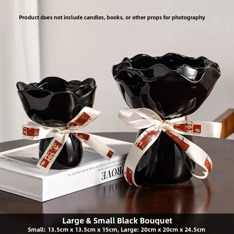 Ceramic Mood Vase | Luxury Porcelain Flower Vessel | Perfect Couple's Gift