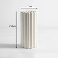 Wide-Mouth Porcelain Flower Vase | Luxury Ceramic Home Décor