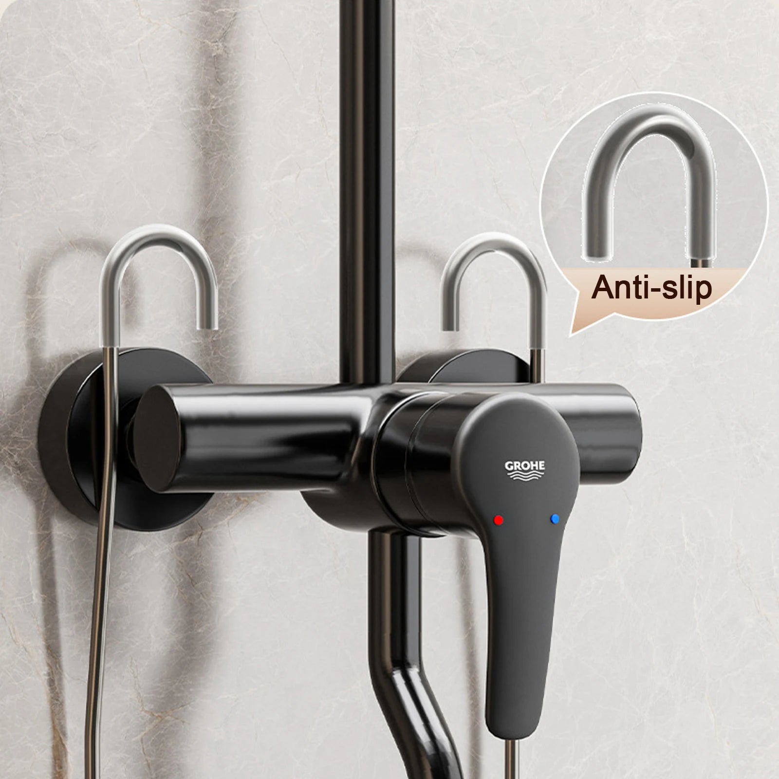 Aluminium Toilet And Shower Rack Elite No Drill Bathroom Basket