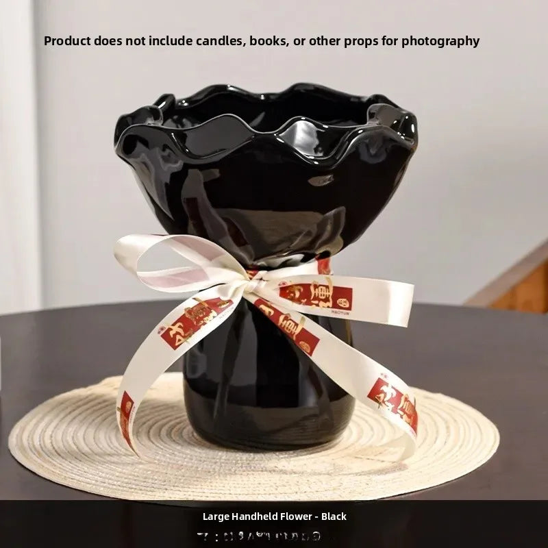 Ceramic Mood Vase | Luxury Porcelain Flower Vessel | Perfect Couple's Gift