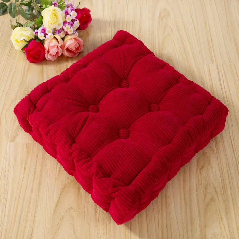 Xiao Qi Qi Corduroy Tatami Floor Cushion Elite Home Office