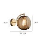 Stained Glass Wall Sconce | Nordic Minimalist Wall Light