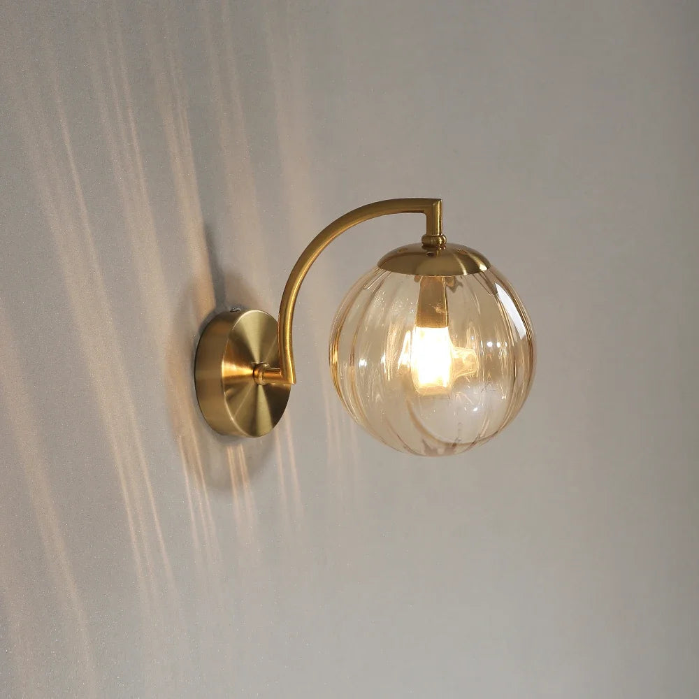 Stained Glass Wall Sconce | Nordic Minimalist Wall Light