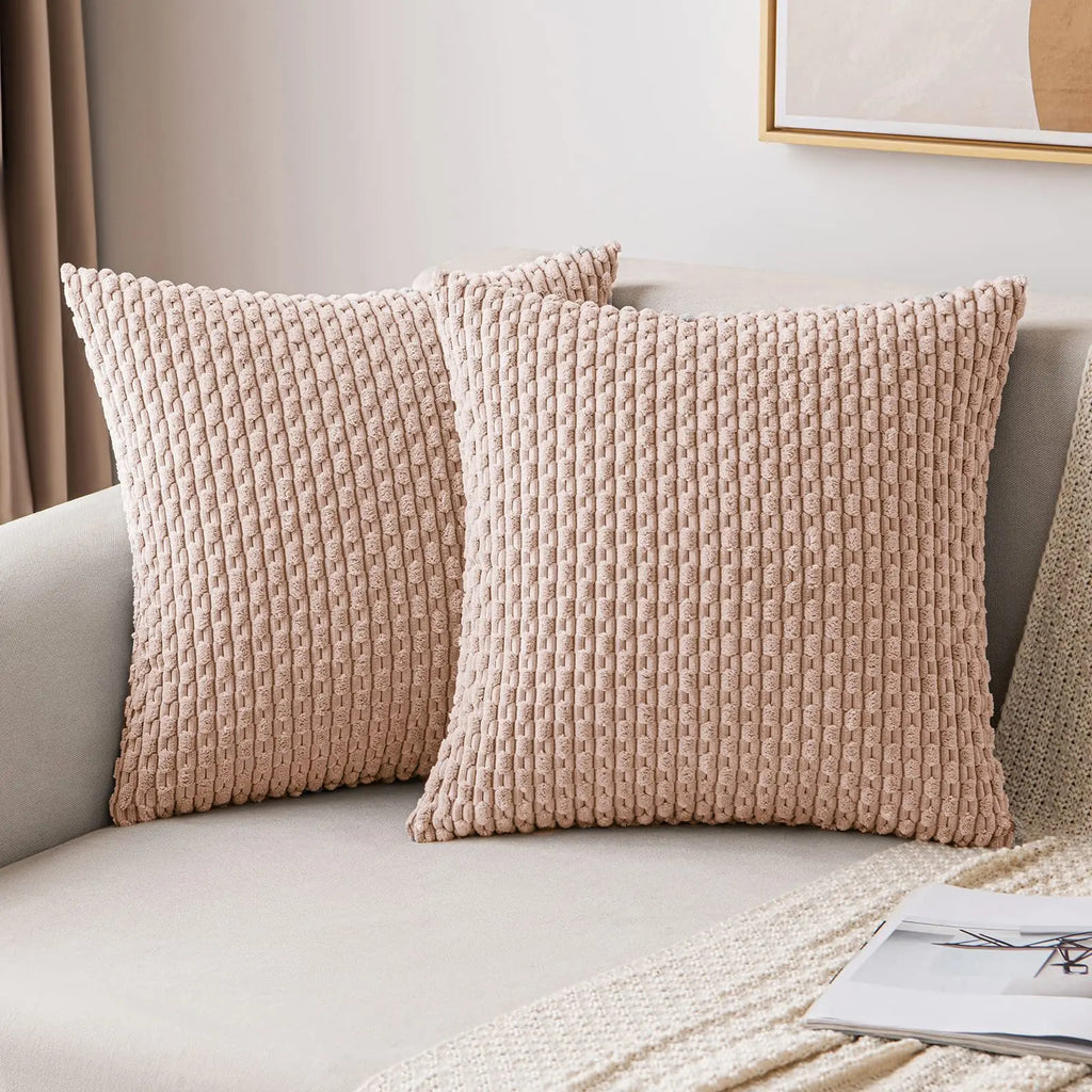 Elegant Textured Cushion Cover