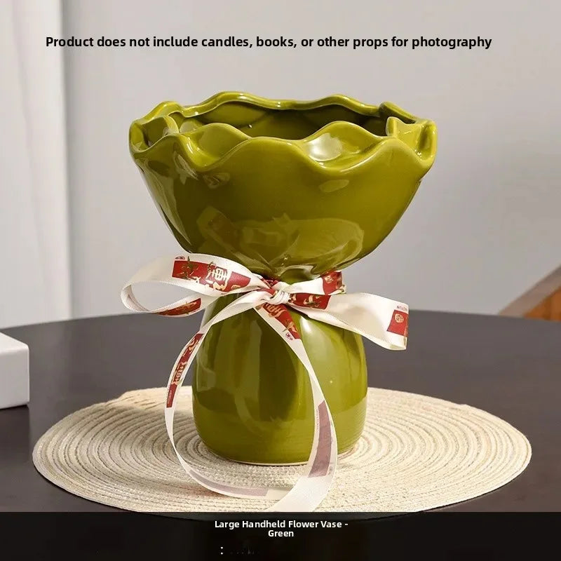 Ceramic Mood Vase | Luxury Porcelain Flower Vessel | Perfect Couple's Gift