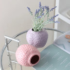 Strawberry Porcelain Vase | Sculptural Decorative Vessel for Luxury Interiors