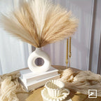 Six Pieces Artificial Pampas Grass For DIY Floral Arrangements Wedding Decor