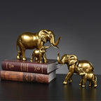 Sculptural Elephant Figurine | Luxury Resin Statue for Home Décor & Gifting