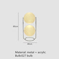 Garrault Delord Designer LED Floor Lamp | Chrome & Acrylic Ball | Luxury Living Room Statement Light