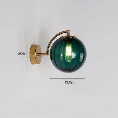 Stained Glass Wall Sconce | Nordic Minimalist Wall Light