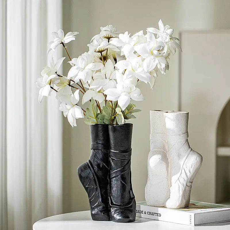 Nordic Ballet Ceramic Vase | Dreamy Scandinavian Home Décor