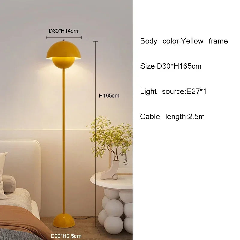 Elegant Mushroom Floor Lamp