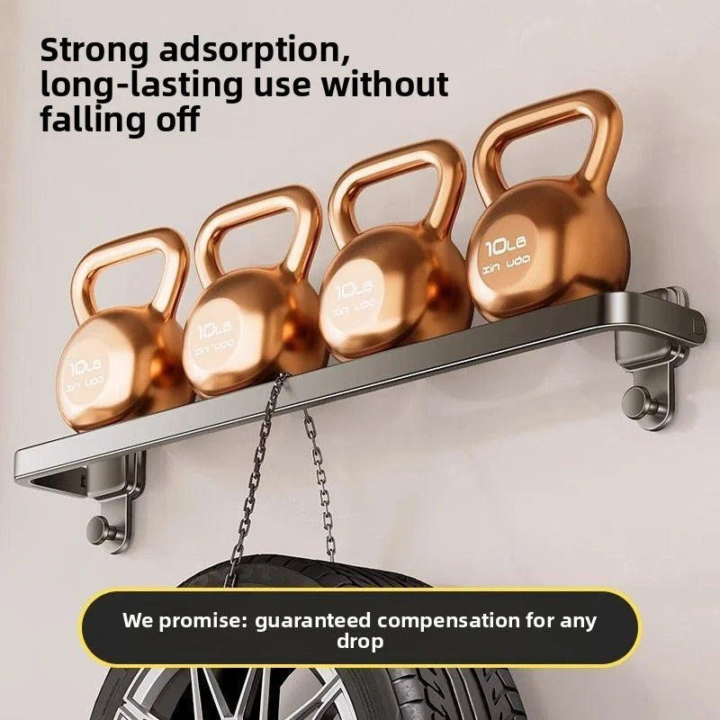 Boutique Zinc Alloy Foldable Towel Rail No Drill Mount