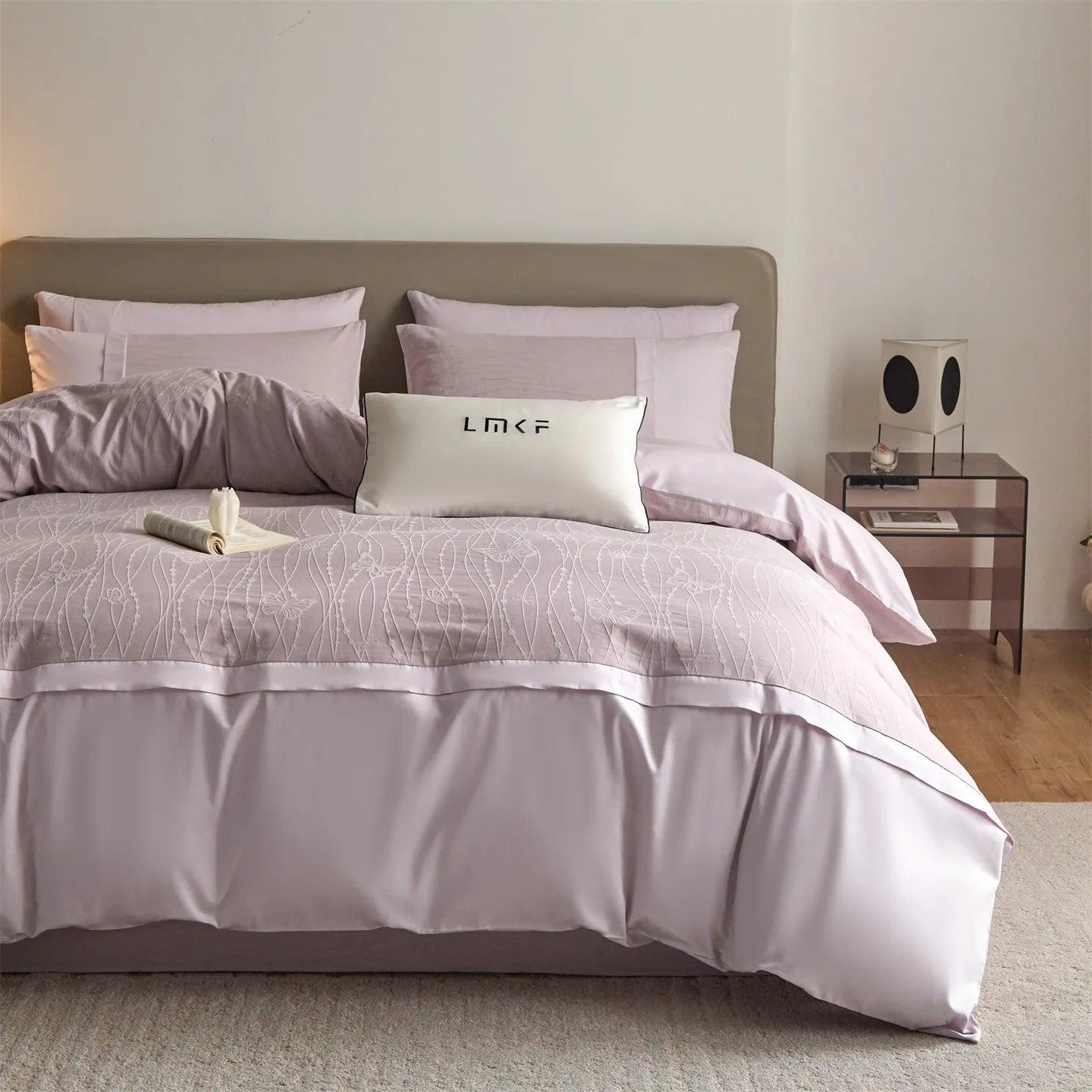 Svetanya Satin Egyptian Cotton Bedding Set Jacquard Reserve