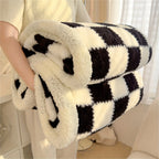 Double-Layer Plush Blanket, Cozy All-Season Throw. Soft, Machine Washable for Bed & Sofa. Luxury Comfort!