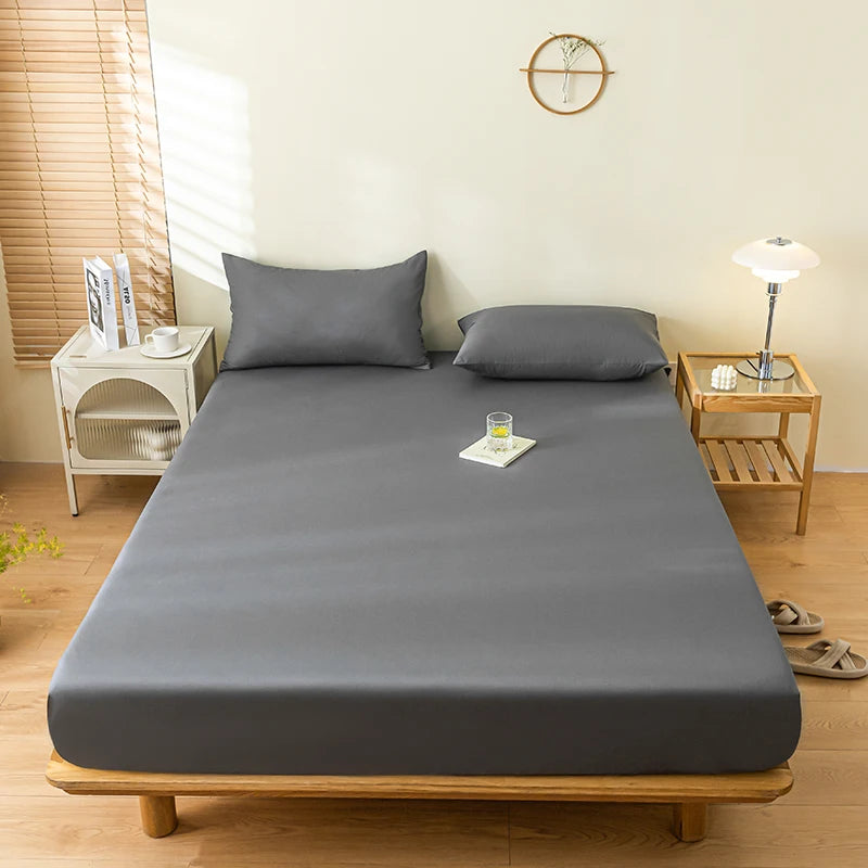 Cha Yu Waterproof Fitted Sheet Mattress Cover Polyester Cotton Blend Exclusive