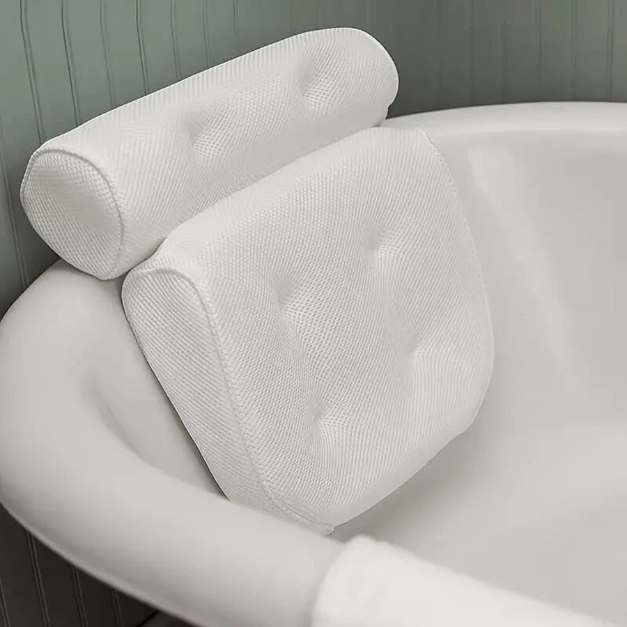 Luxury Bath Cushion – The Best Bath Pillow for Tub Comfort and Neck Support