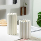 Wide-Mouth Porcelain Flower Vase | Luxury Ceramic Home Décor