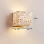 Wabi Sabi Yellow Marble Wall Lamp Exclusive Edition