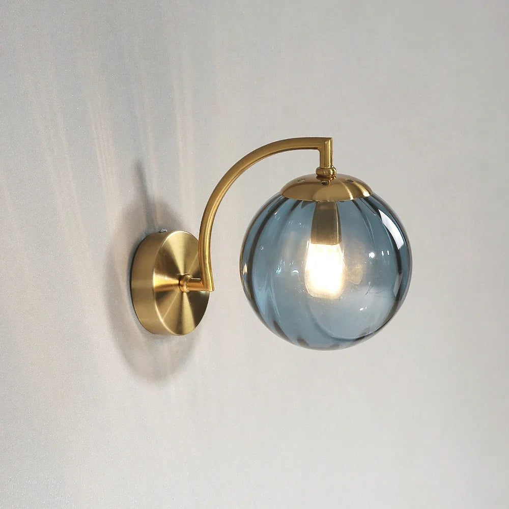 Stained Glass Wall Sconce | Nordic Minimalist Wall Light