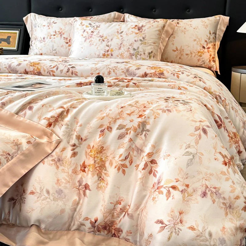Lyocelluxe Floral Bedding Set Lyocell Collection Boutique