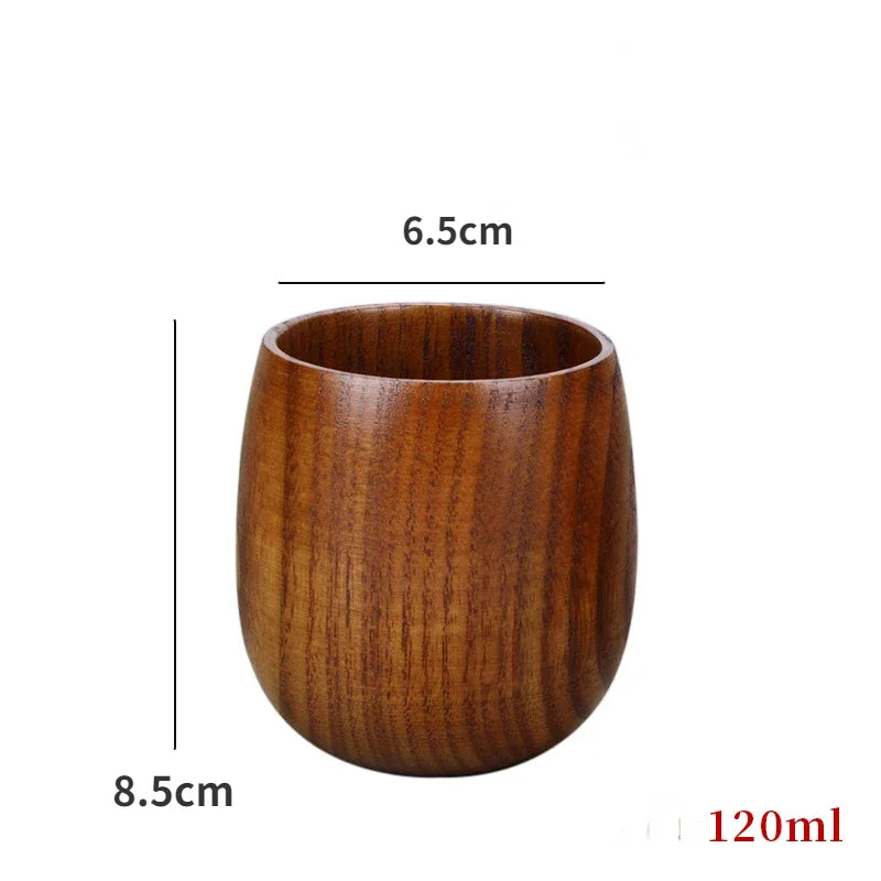 Elegant Jujube Wooden Bowls