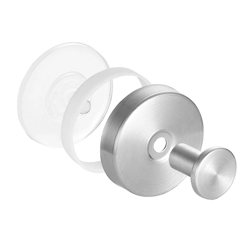 Stainless Steel Suction Hook | Waterproof Wall Mount