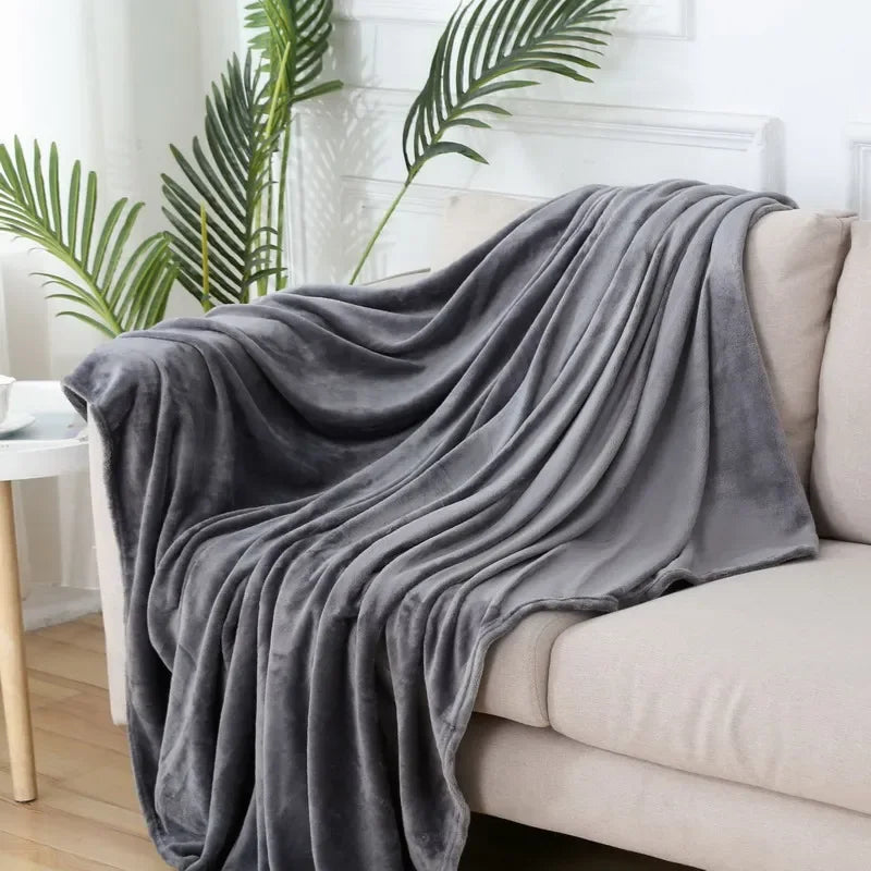 Luxurious Velvet Sofa Blanket