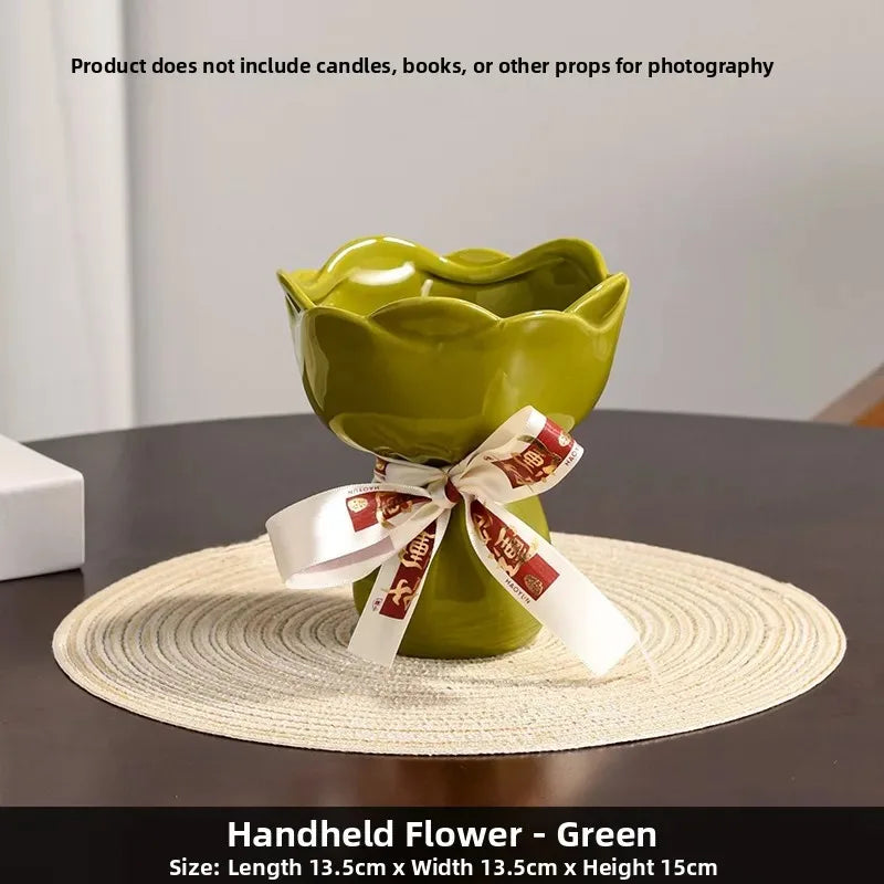Ceramic Mood Vase | Luxury Porcelain Flower Vessel | Perfect Couple's Gift