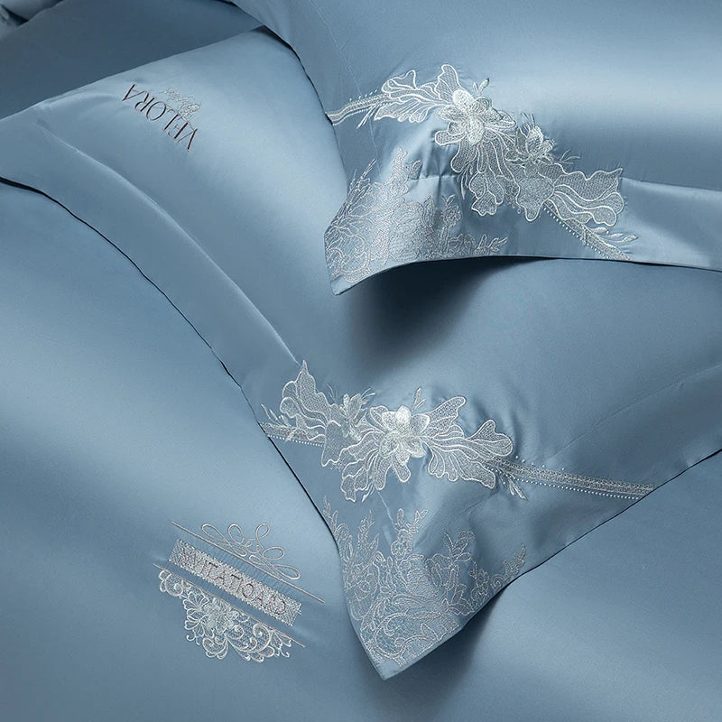 Svetanya Egyptian Cotton Embroidery Bedding Set Limited