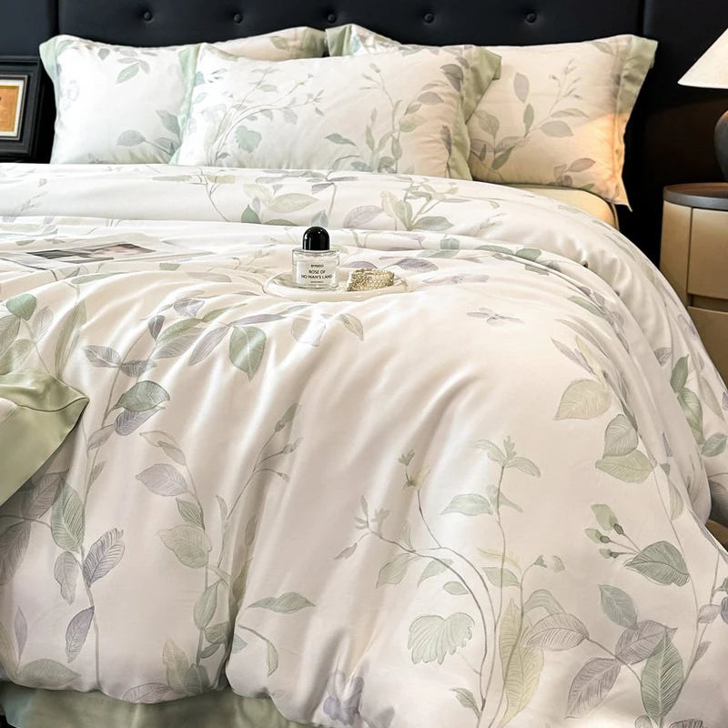 Lyocelluxe Floral Bedding Set Lyocell Collection Boutique