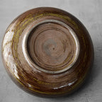 Ceramic Flat-Mouth Vase | Sculptural Porcelain Vessel for Luxury Floral Arrangements