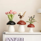 Mushroom Cap Porcelain Vase | Organic Luxury Home Décor