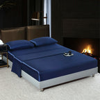 Lan Duo Mao Satin Flatsheet Set Solid Colour Boutique Edition