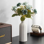 Pure White Ceramic Vase | Timeless Minimalist Home Décor