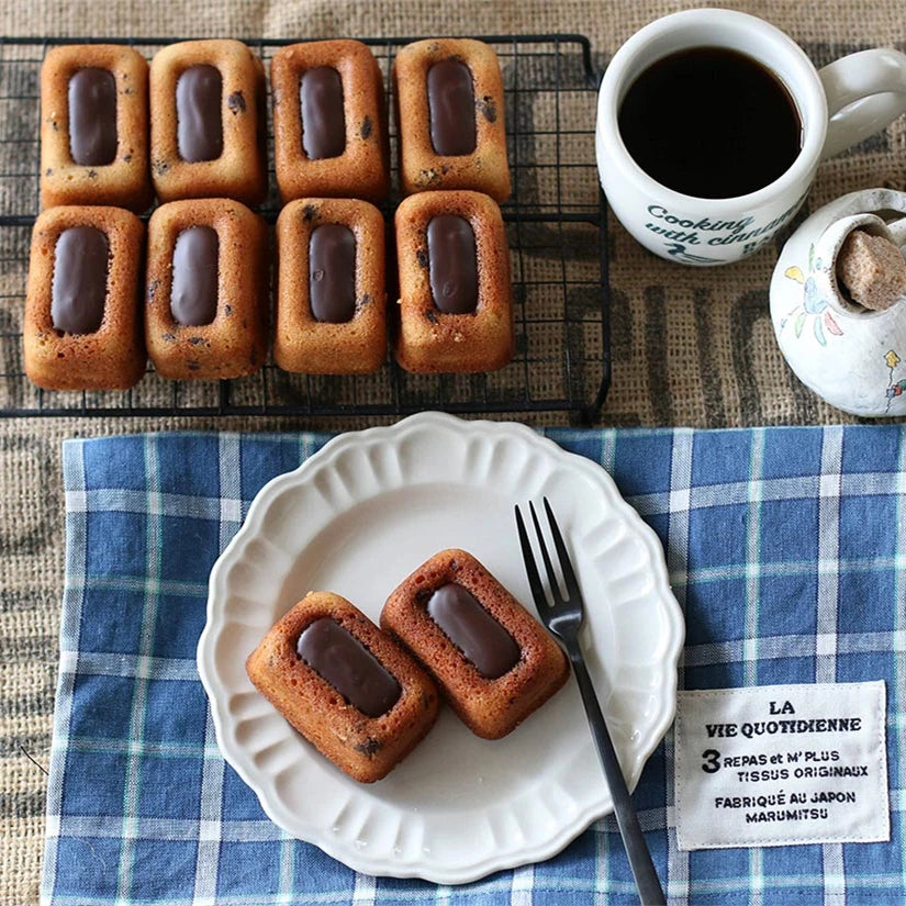 BritBake 8 Cavity Carbon Steel Madeleine Pan Limited