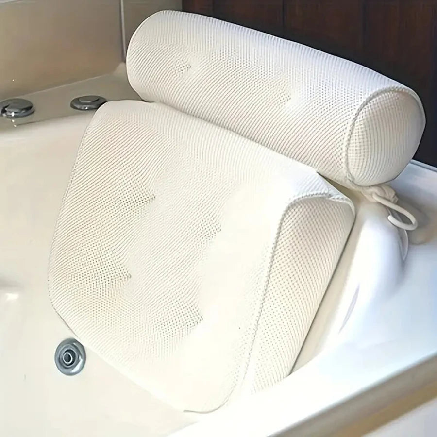 Luxury Bath Cushion – The Best Bath Pillow for Tub Comfort and Neck Support