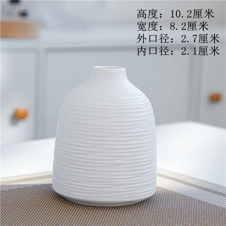 Abstract Terracotta Vase