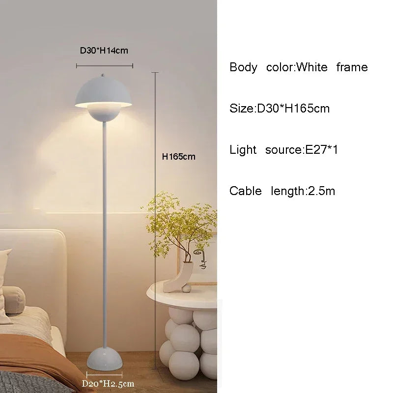 Elegant Mushroom Floor Lamp