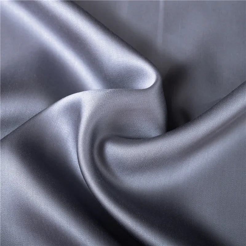 Cha Yu Paicn Natural Silk Fitted Sheet Double King Silk Twill Exclusive