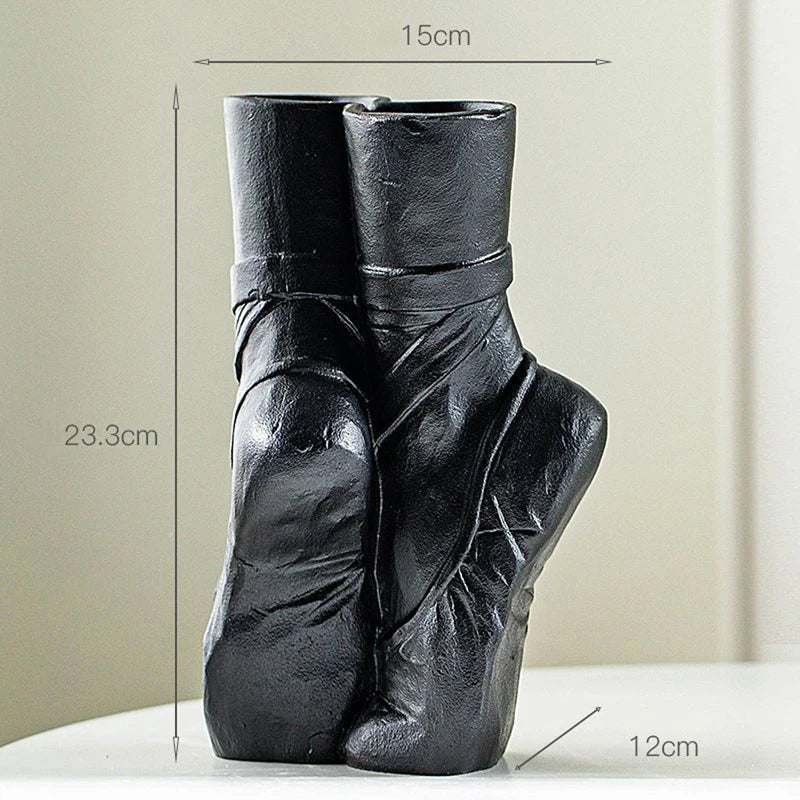 Nordic Ballet Ceramic Vase | Dreamy Scandinavian Home Décor
