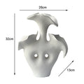 Organic Resin Sculptural Vase | Modern Luxury Home Décor