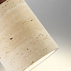 Cave Stone Pendant Light | Wabi-Sabi Bedside Lamp | Contemporary LED | E27
