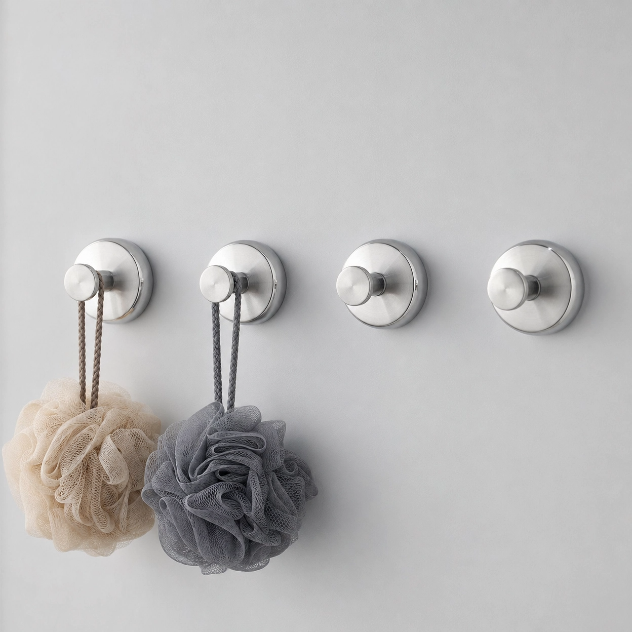Stainless Steel Suction Cup Hooks | Buy 2 Get 4