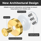 Stainless Steel Suction Hook | Waterproof Wall Mount